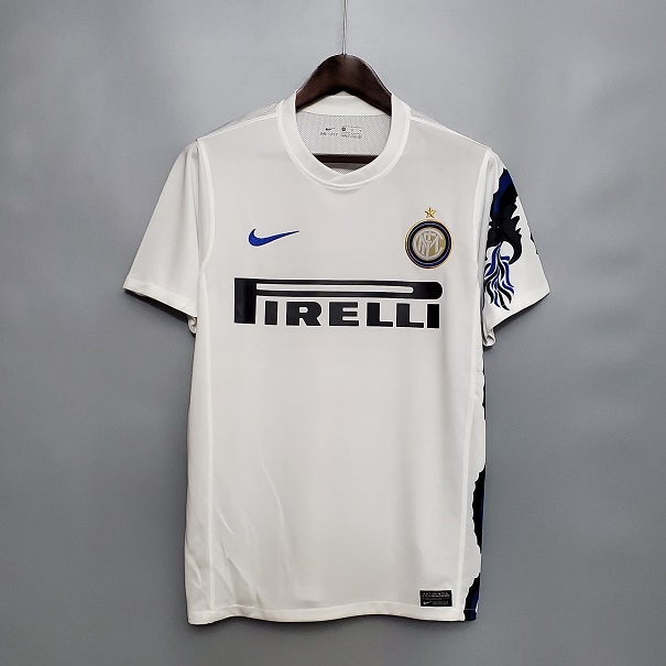 AAA Quality Inter milan 10/11 Away White Soccer Jersey